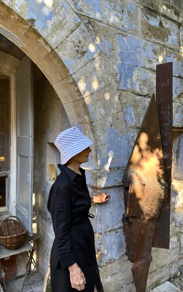 CLOCHE TISSU RAYÉ, ATELIER VIME ÉDITIONS – Image 4