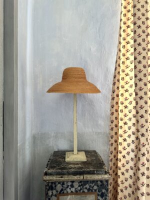 “VALLABRÈGUES” STRAW HAT, ATELIER VIME EDITIONS