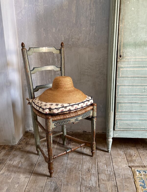 “VALLABRÈGUES” STRAW HAT, ATELIER VIME EDITIONS - Image 4