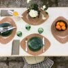 SET DE TABLE & CENTRE DE TABLE « L’OEIL », Atelier Vime Éditions