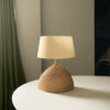 WICKER AND WOOD LAMP LP3, Atelier Vime Editions