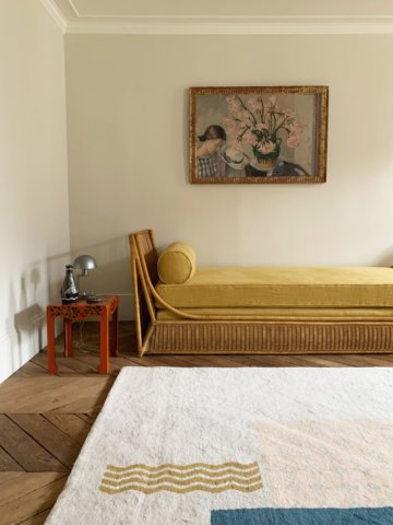 Rattan day beds, Louis Sognot - Atelier Vime